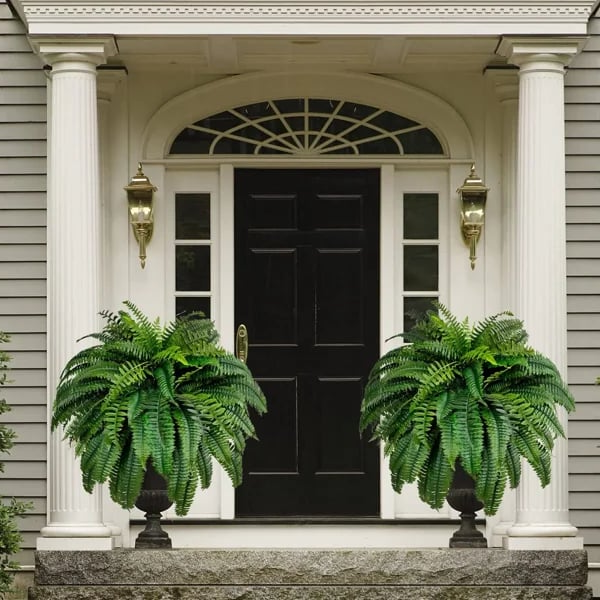 Durable Outdoor Boston Fern | Realistic UV Protected Plant
