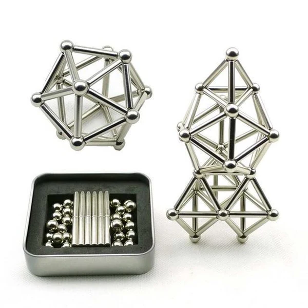 Fun Magnetic Building Sticks and Balls Set - Cofik