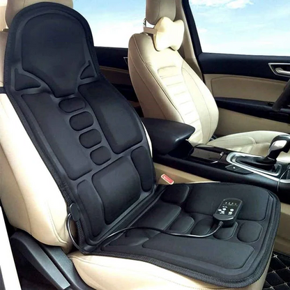Relaxing 8 Mode Heated Massage Seat Cushion For Home & Car - Cofik