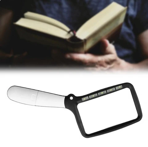 Bright LED Reading Magnifier Lamp