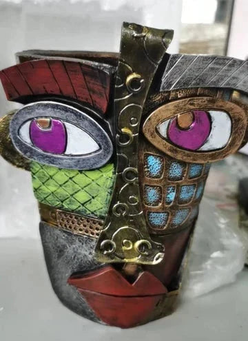 Unique Artistic Ceramic Planter Pot