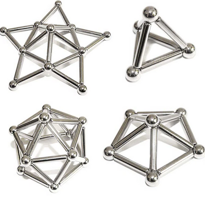 Fun Magnetic Building Sticks and Balls Set