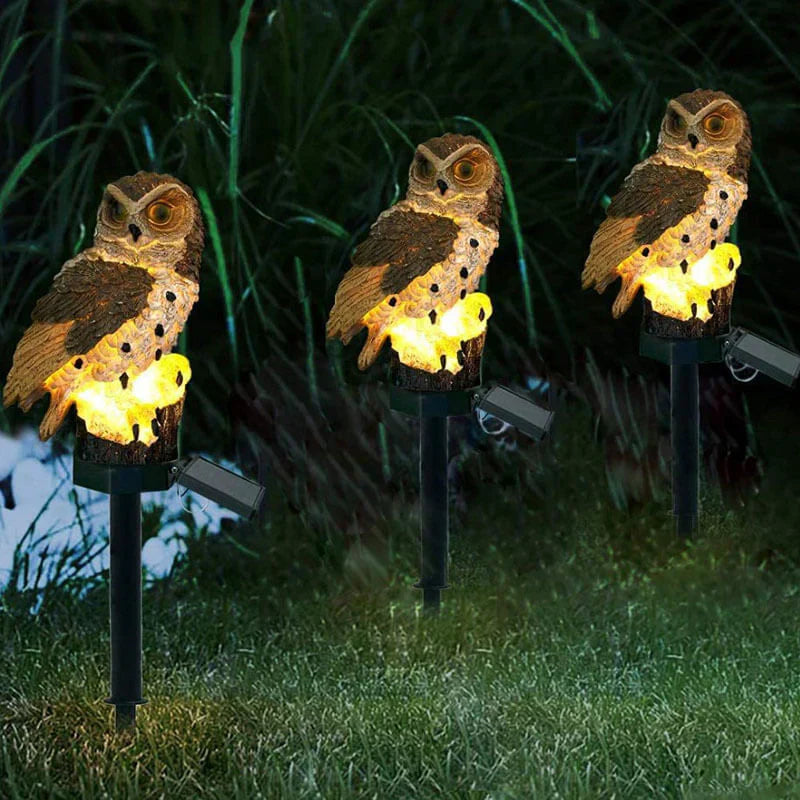 Bright Solar Powered Outdoor Lamp