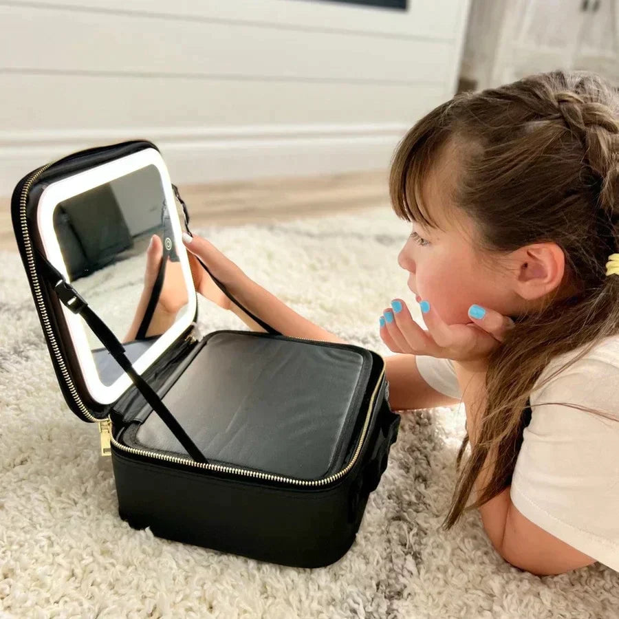 Portable LED Travel Makeup Bag