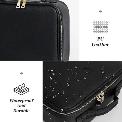 Portable LED Travel Makeup Bag