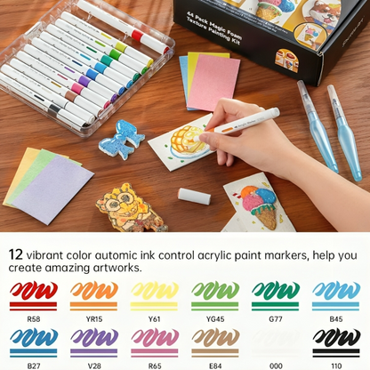 PaintPuff™ | Transform Simple Art into 3D Masterpieces!