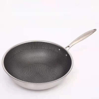 Durable Non-Stick Stainless Steel Frying Pan