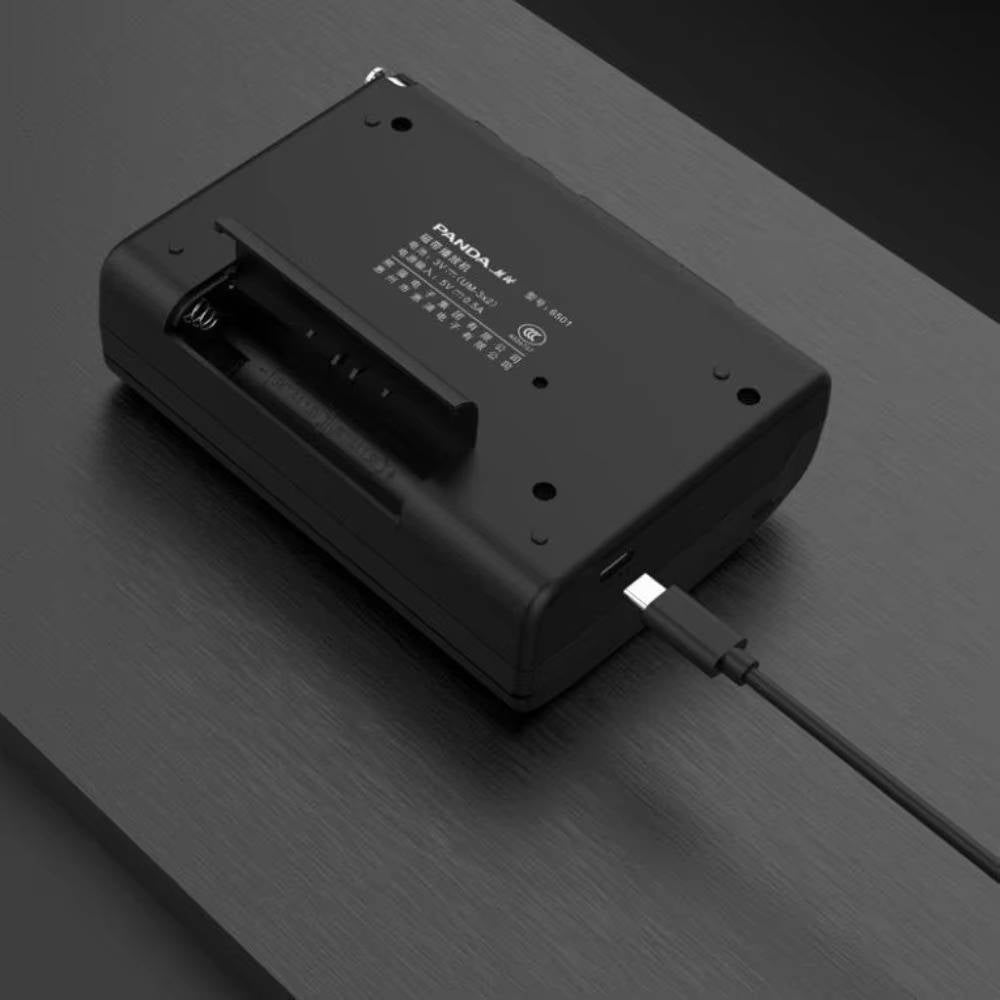 Retro Portable Radio Cassette Player with AM/FM