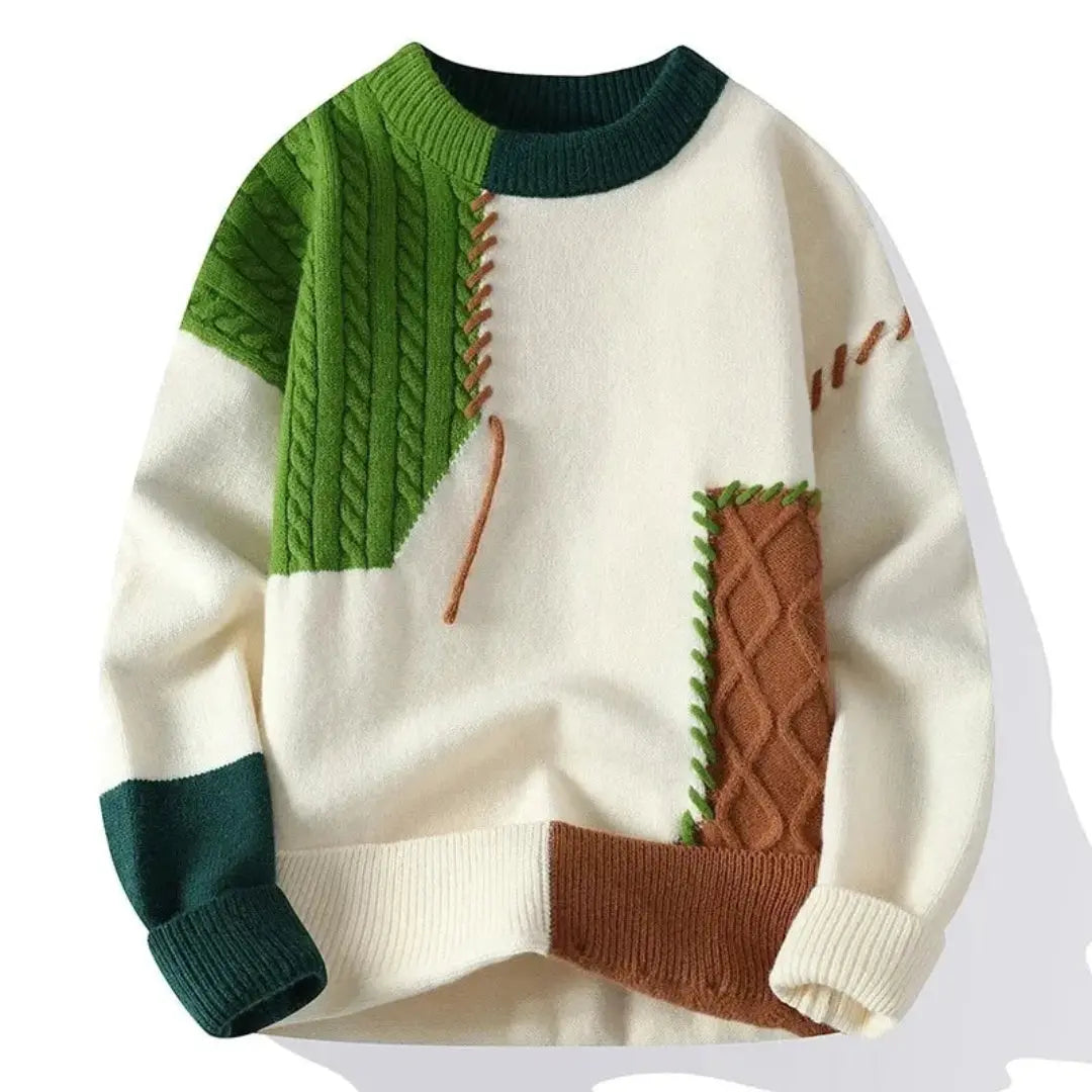 Patchwork Sweater