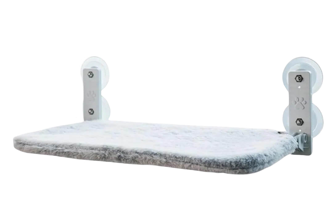 Space-Saving Cat Window Perch with Easy Mount