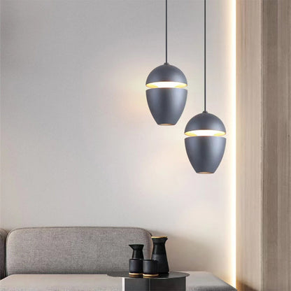 Compact Mini 1-Light Bedroom Pendant Lamp
