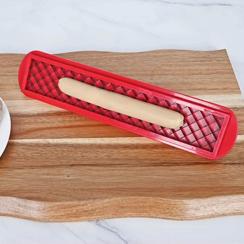 Easy Hot Dog Cutter - Fast Even Slicing Tool