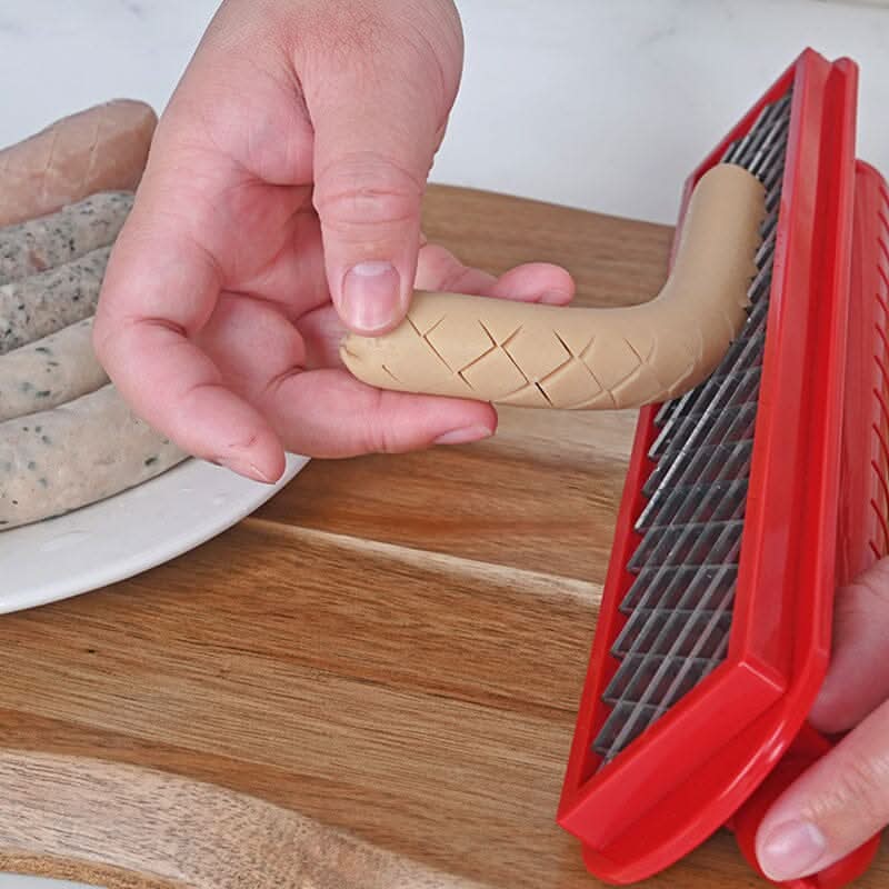 Easy Hot Dog Cutter - Fast Even Slicing Tool