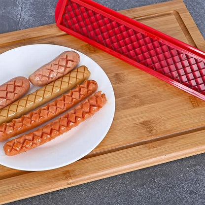 Easy Hot Dog Cutter - Fast Even Slicing Tool