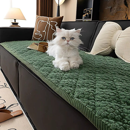 Pet-Proof Textured Quilted Sofa Protector Slipcover