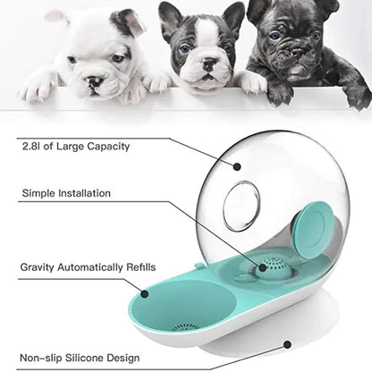 Quiet Automatic Pet Water Fountain Bowl