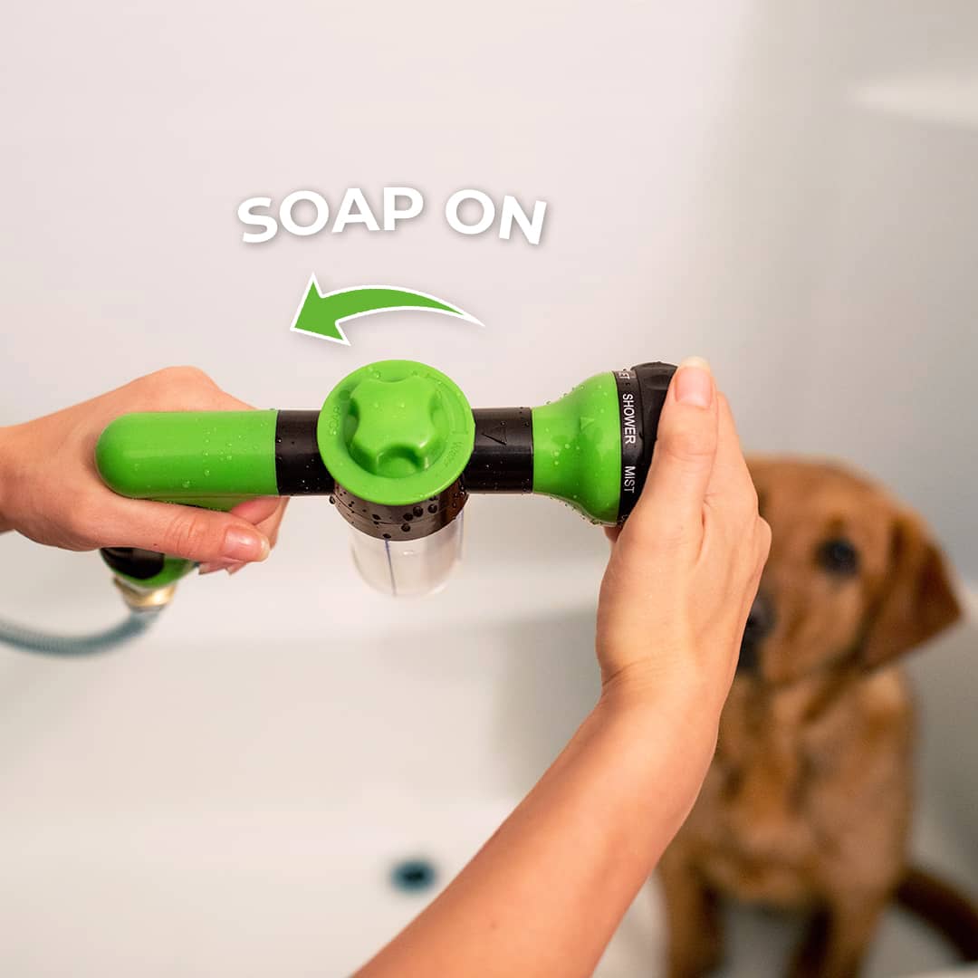 Easy Pet Shower Spray Nozzle for Dogs