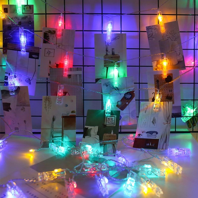 LED Fairy Light Photo Display String