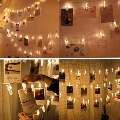 LED Fairy Light Photo Display String - Cofik