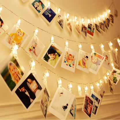LED Fairy Light Photo Display String