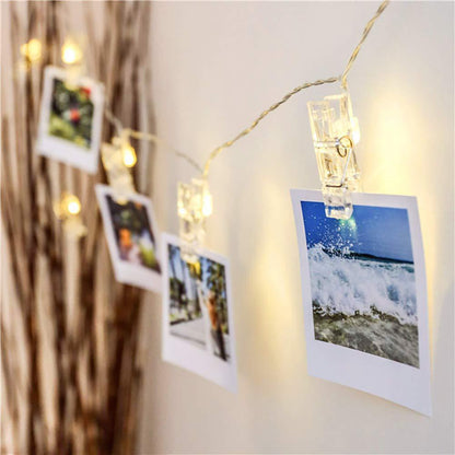 LED Fairy Light Photo Display String