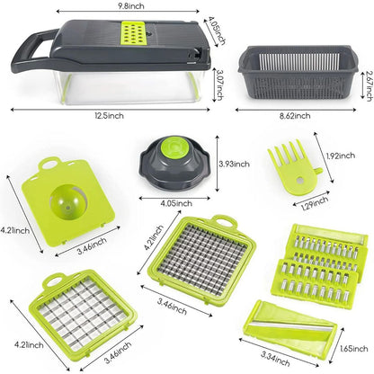 Multifunctional Kitchen Veggie Chopper