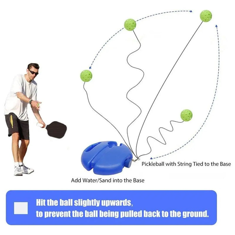Bright Pickleball Training Aid with Non-Slip Base