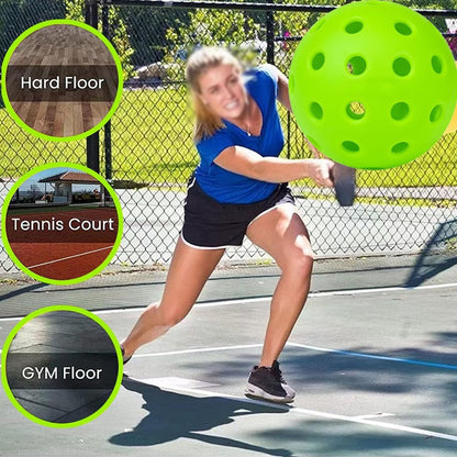 Bright Pickleball Training Aid with Non-Slip Base
