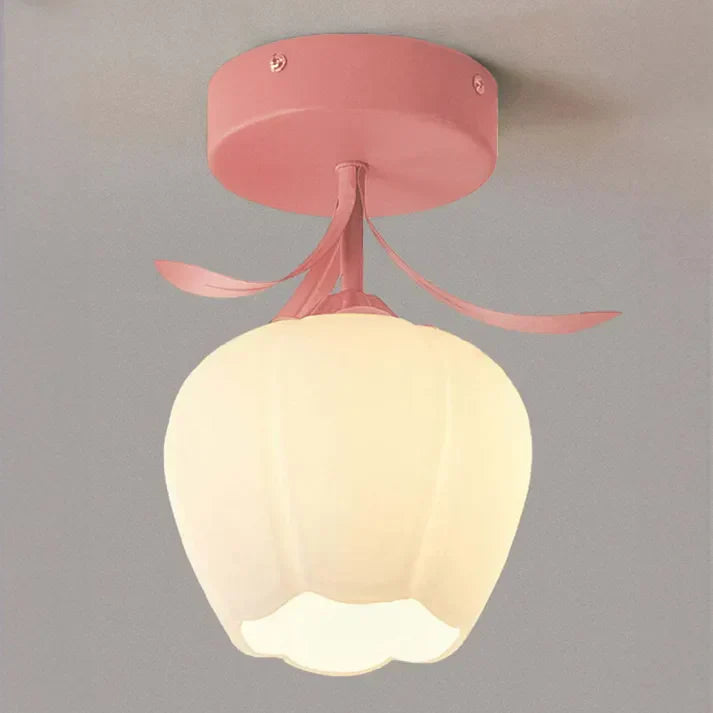 Small Floral Pendant Light