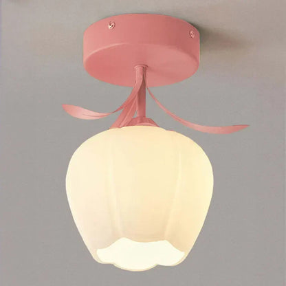 Small Floral Pendant Light
