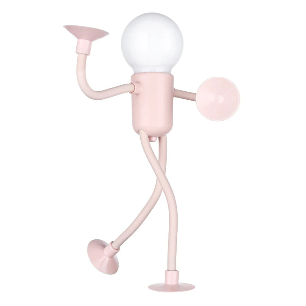 Fun Animated Bedside Lamp with Adhesive Base
