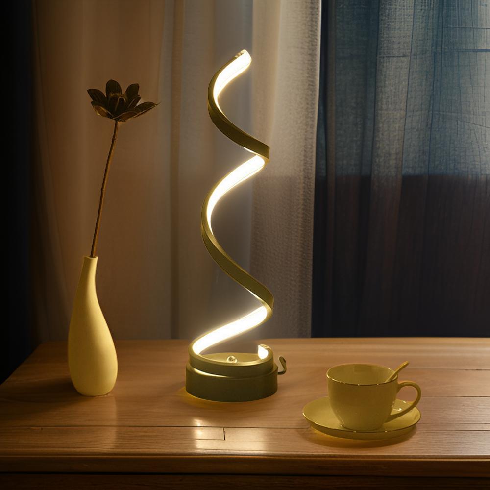Stylish LED Desk Lamp with Dimmer and Soft Glow