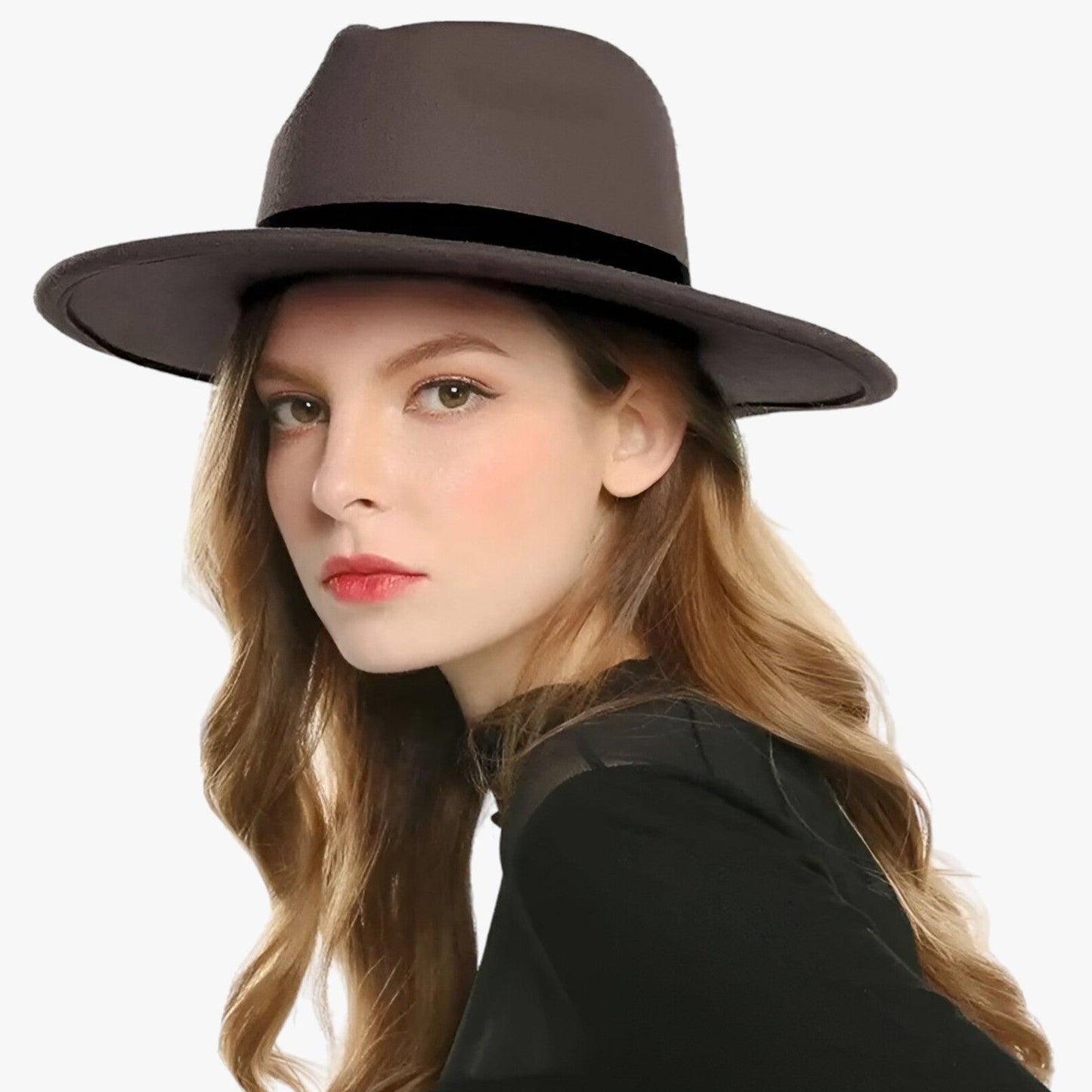 Classic Men's Wool Fedora Hat