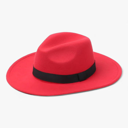 Classic Men's Wool Fedora Hat
