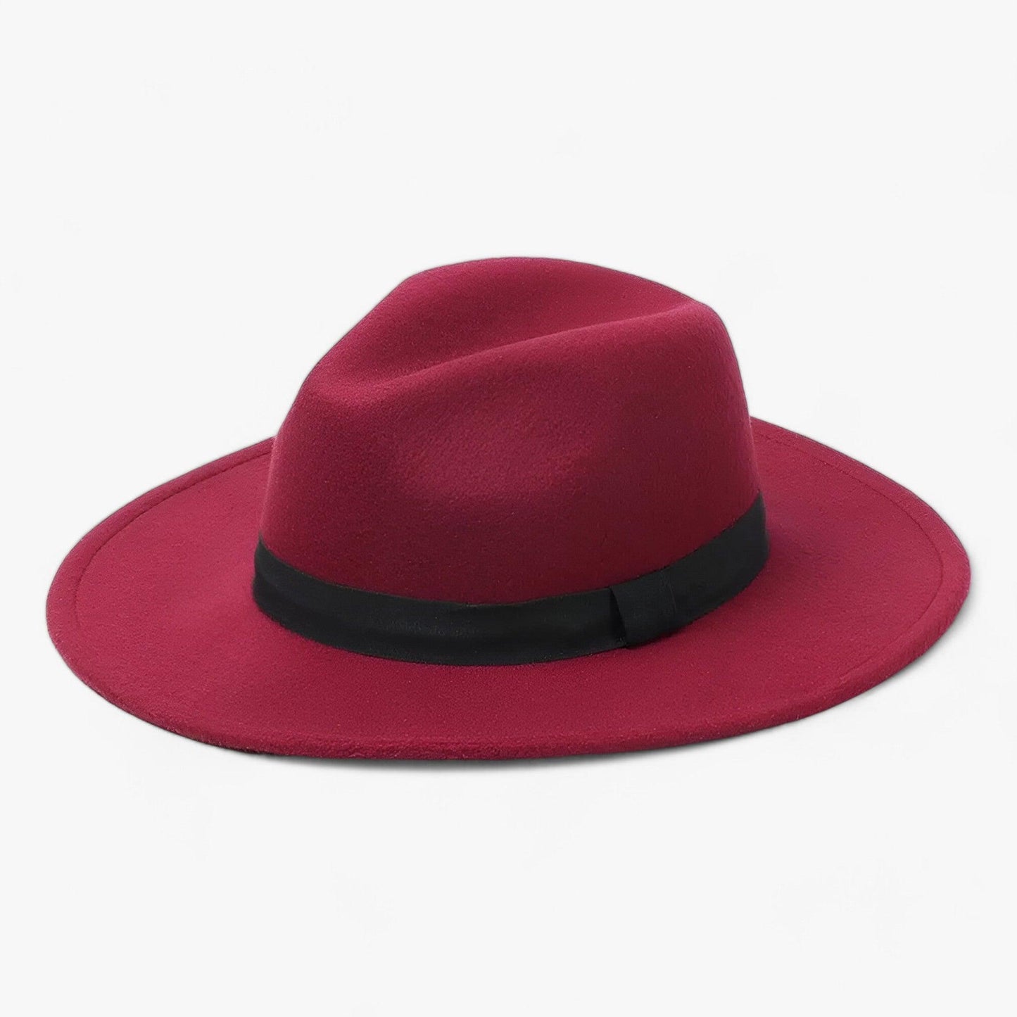 Classic Men's Wool Fedora Hat