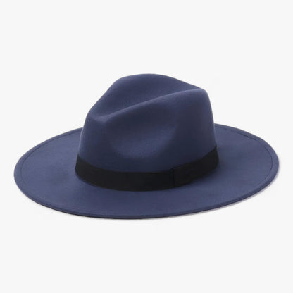 Classic Men's Wool Fedora Hat