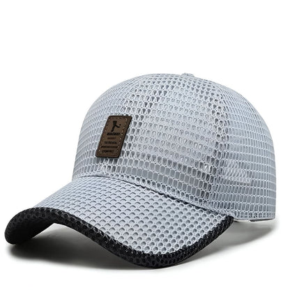 Lightweight Athletic Baseball Cap Moisture Wicking Adjustable Fit