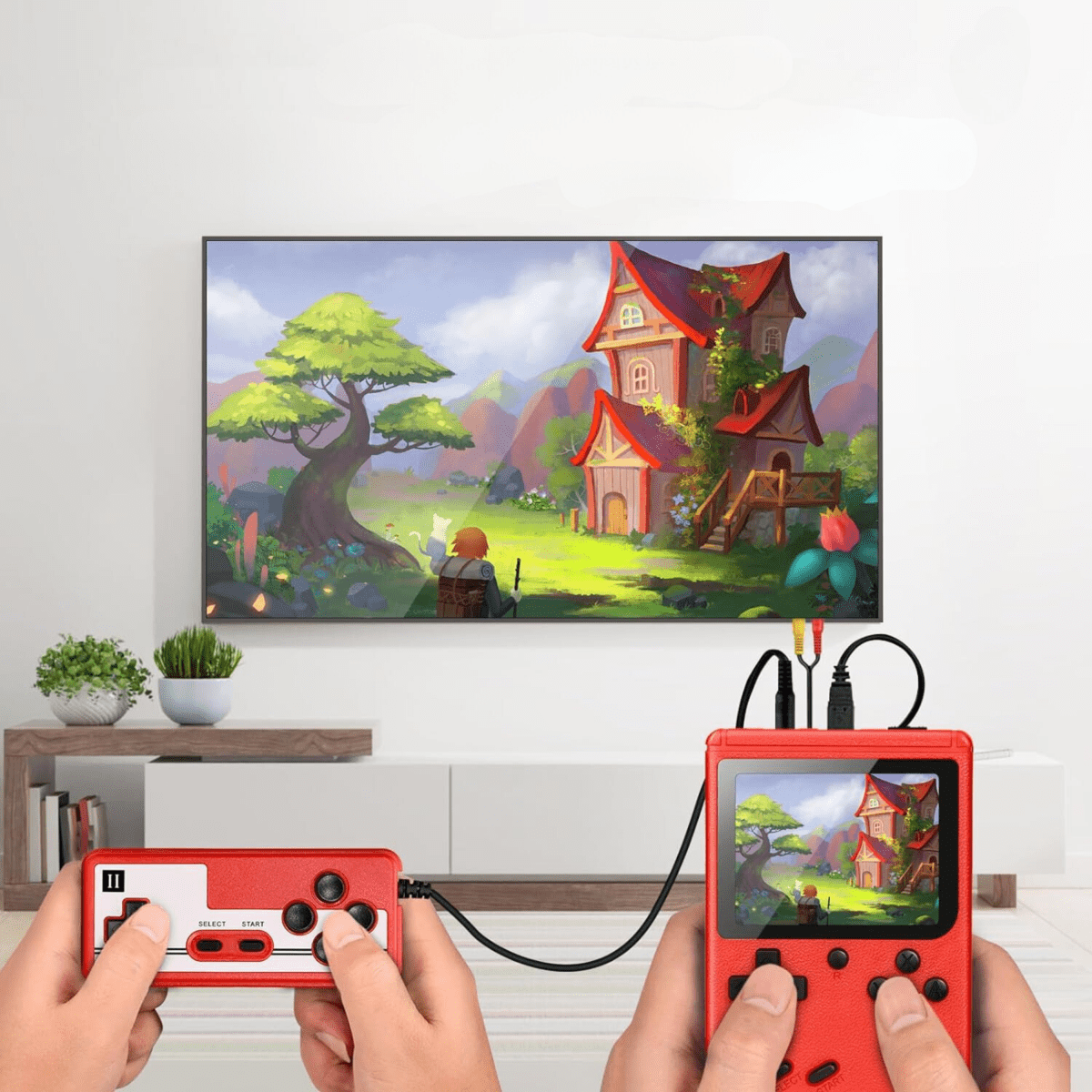 Classic Retro Handheld Game Console