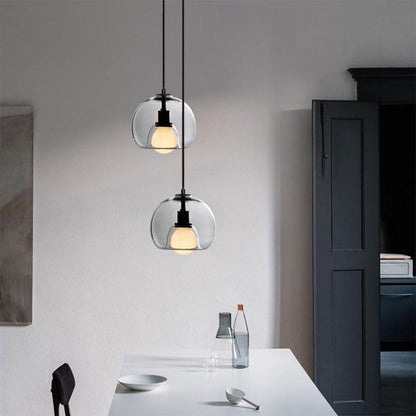 Colorful Glass Globe Pendant Light Shade