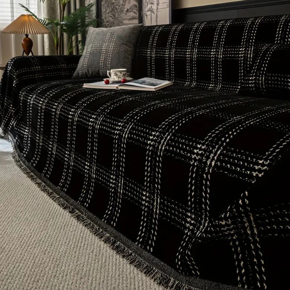 Plaid Sofa Slipcover