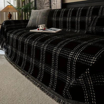 Plaid Sofa Slipcover