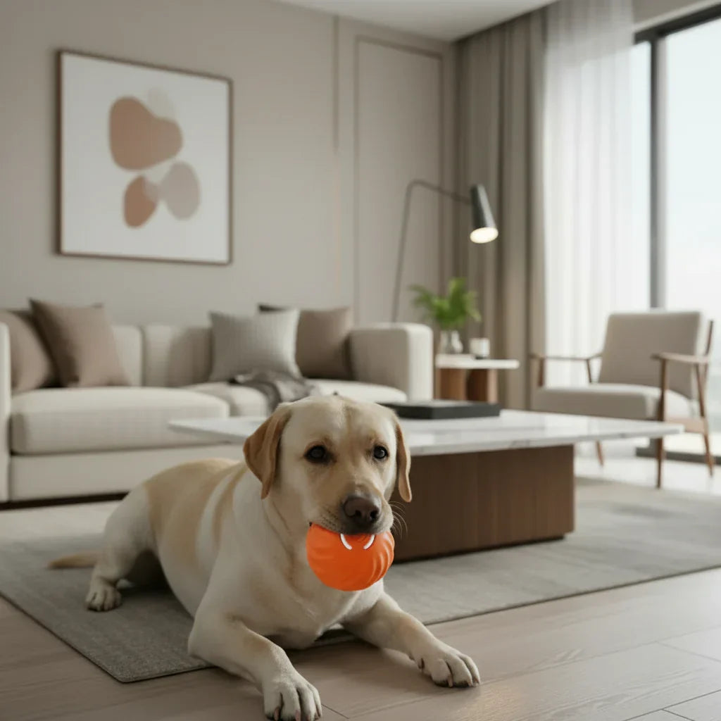 PLAYPET Interactive Dog Ball – Rechargeable Bouncing Ball