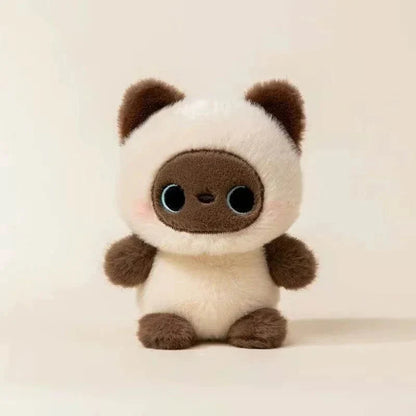 PLUFFII – Kawaii Soft Animal Plush Doll Series with Elephant, Dog, Cat & more