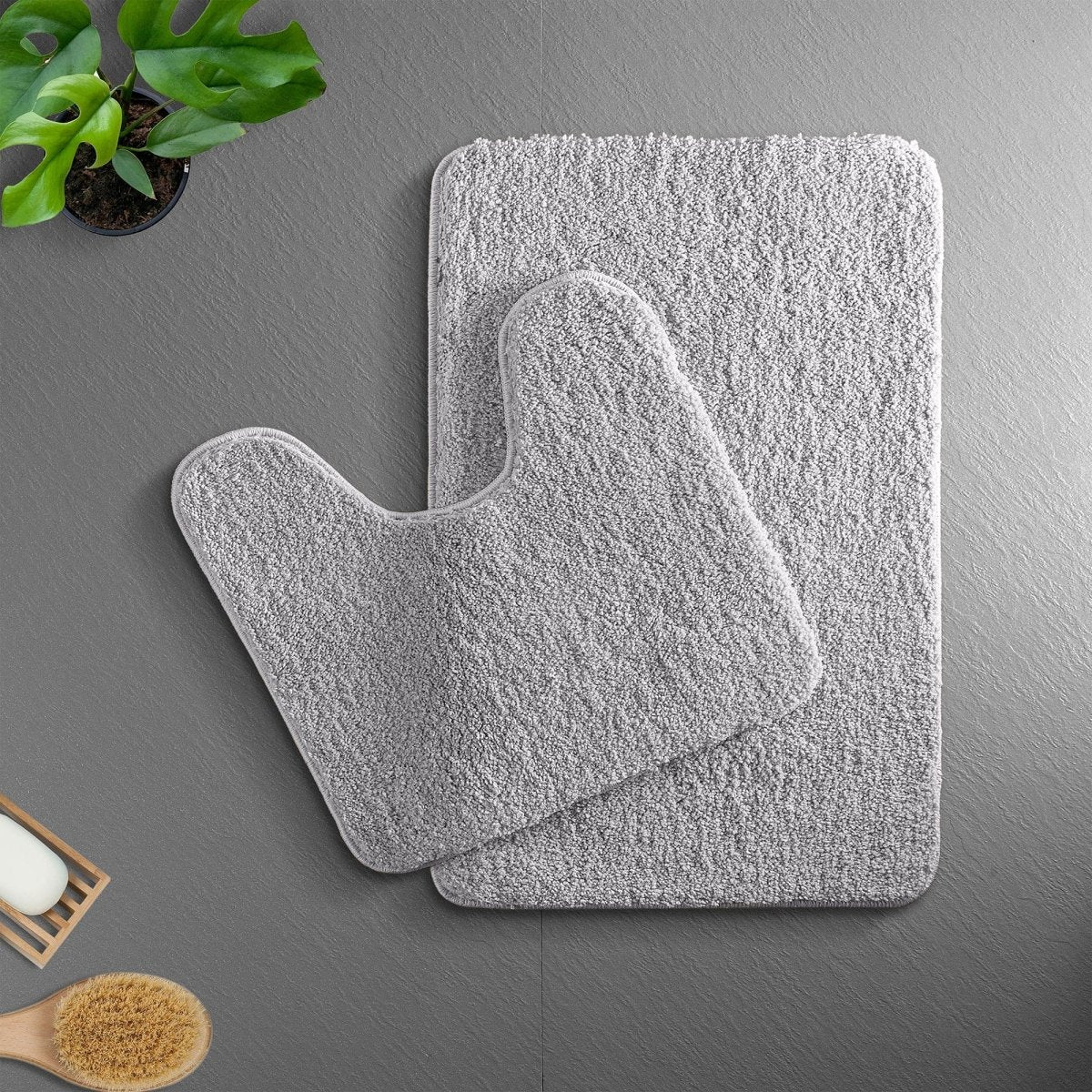Soft Microfiber Bath Mat Non Slip Bathroom Rug
