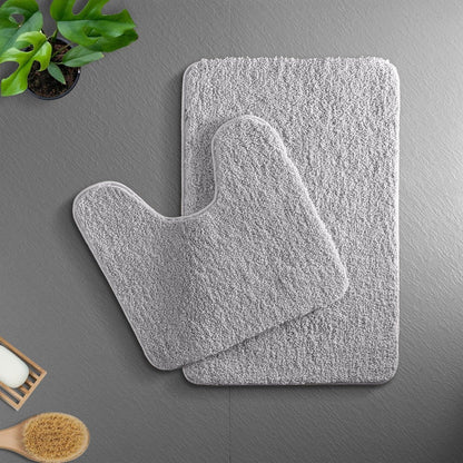 Soft Microfiber Bath Mat Non Slip Bathroom Rug