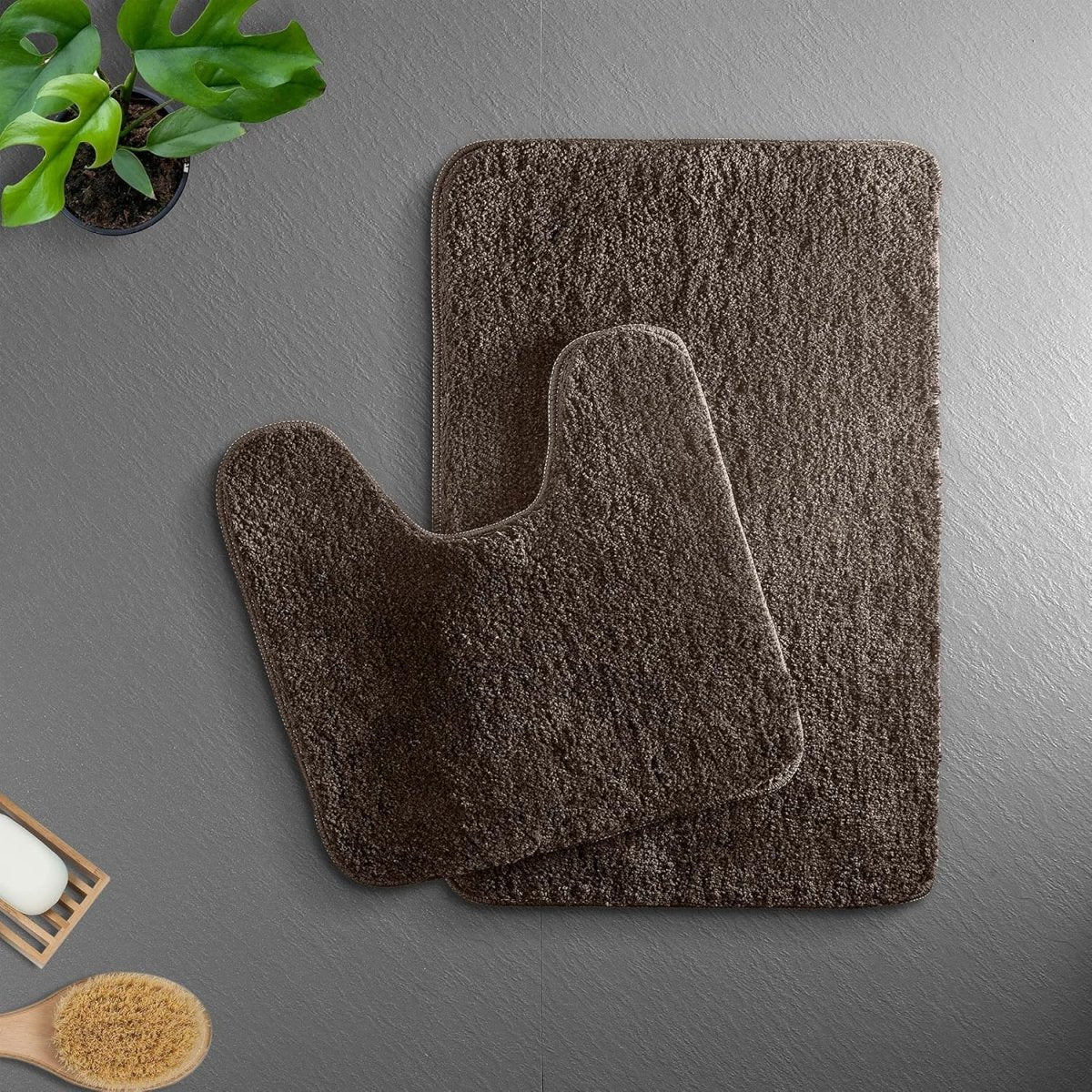 Soft Microfiber Bath Mat Non Slip Bathroom Rug