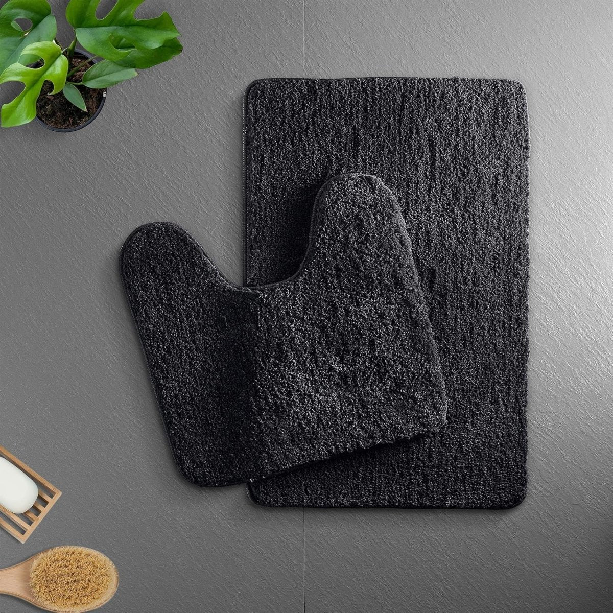 Soft Microfiber Bath Mat Non Slip Bathroom Rug