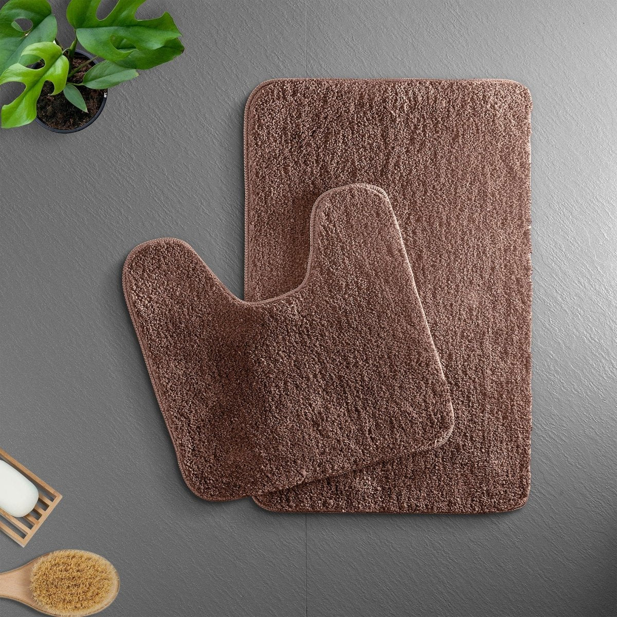 Soft Microfiber Bath Mat Non Slip Bathroom Rug - Cofik