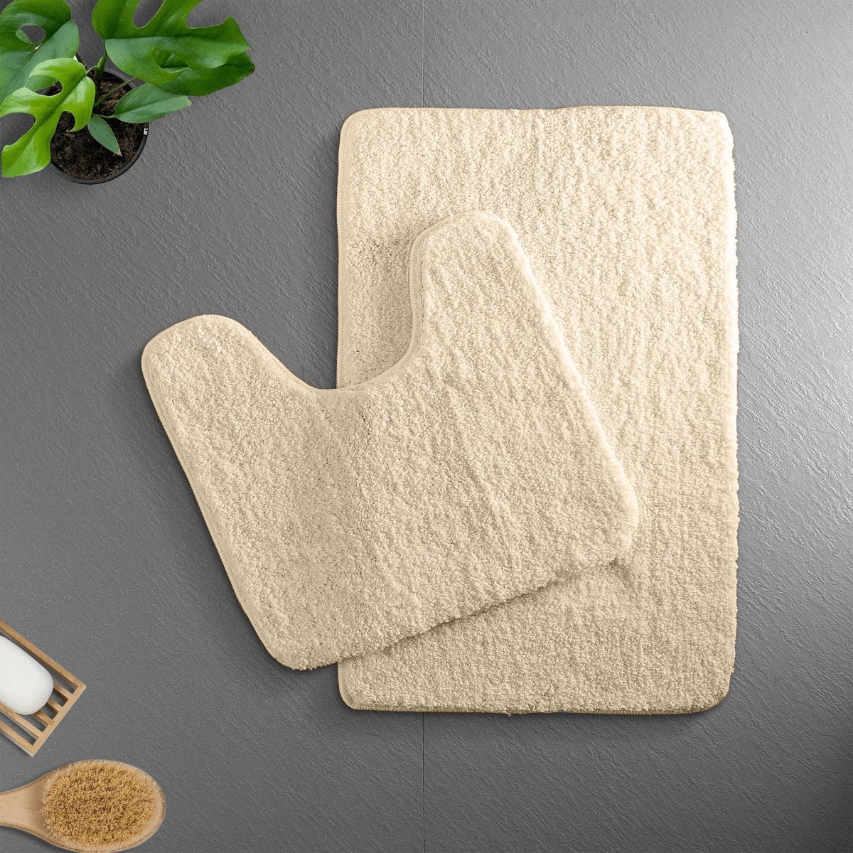 Soft Microfiber Bath Mat Non Slip Bathroom Rug