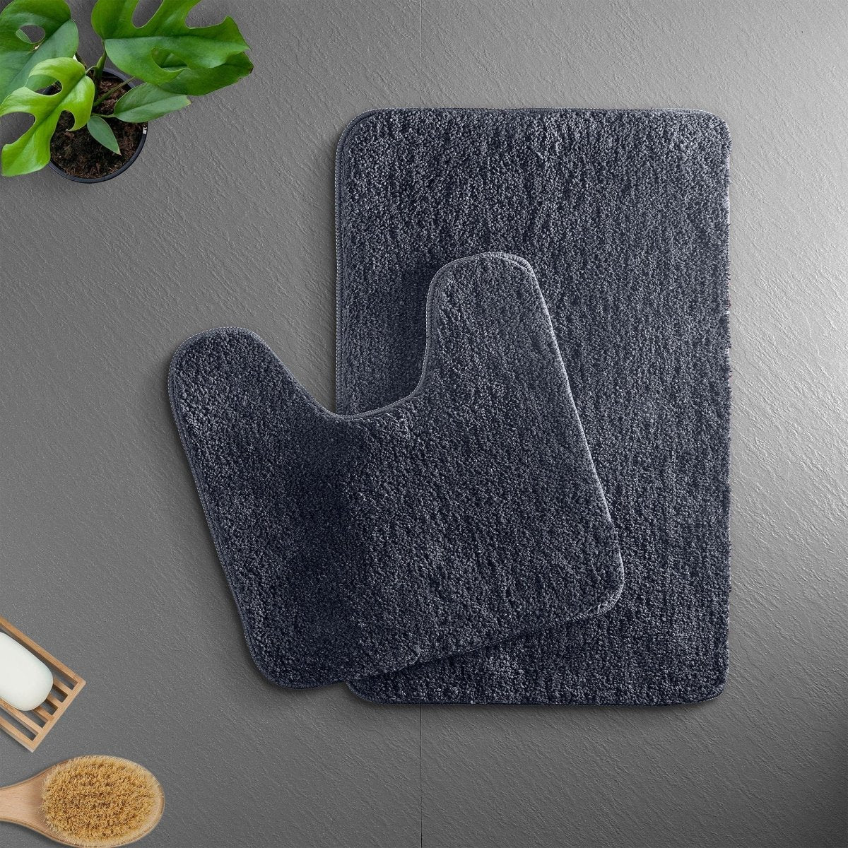 Soft Microfiber Bath Mat Non Slip Bathroom Rug